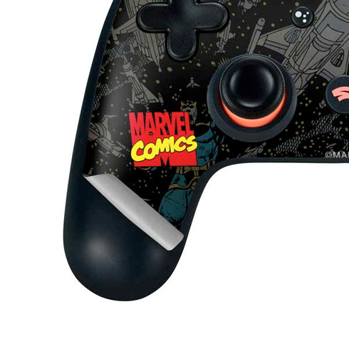 Marvel Classic Comics Thanos Google Stadia Controller Skin